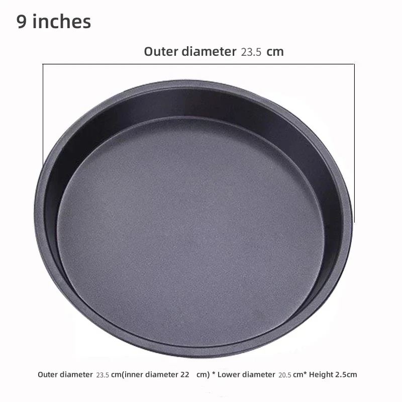 Non-Stick Carbon Steel Round Pizza Baking Pan