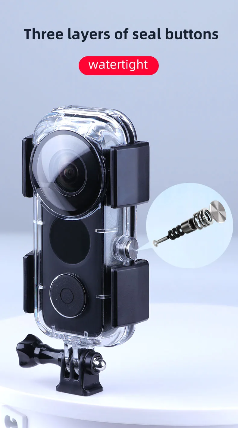 Funda 불침투성 파라 Insta360 ONE X2, 보호 360, 카카 데 부세오, 파노라마 카메라