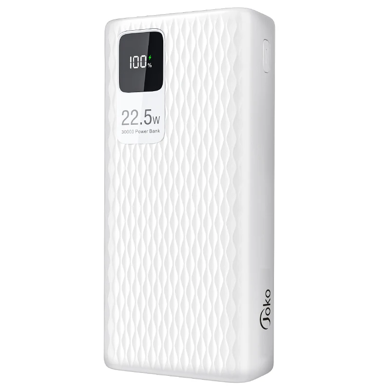 

Portable Power Bank 30000mAh 22.5W Fast Charge Powerful Large Capacity External Auxiliary Battery Powerbank for Xiaomi 12 iPhone