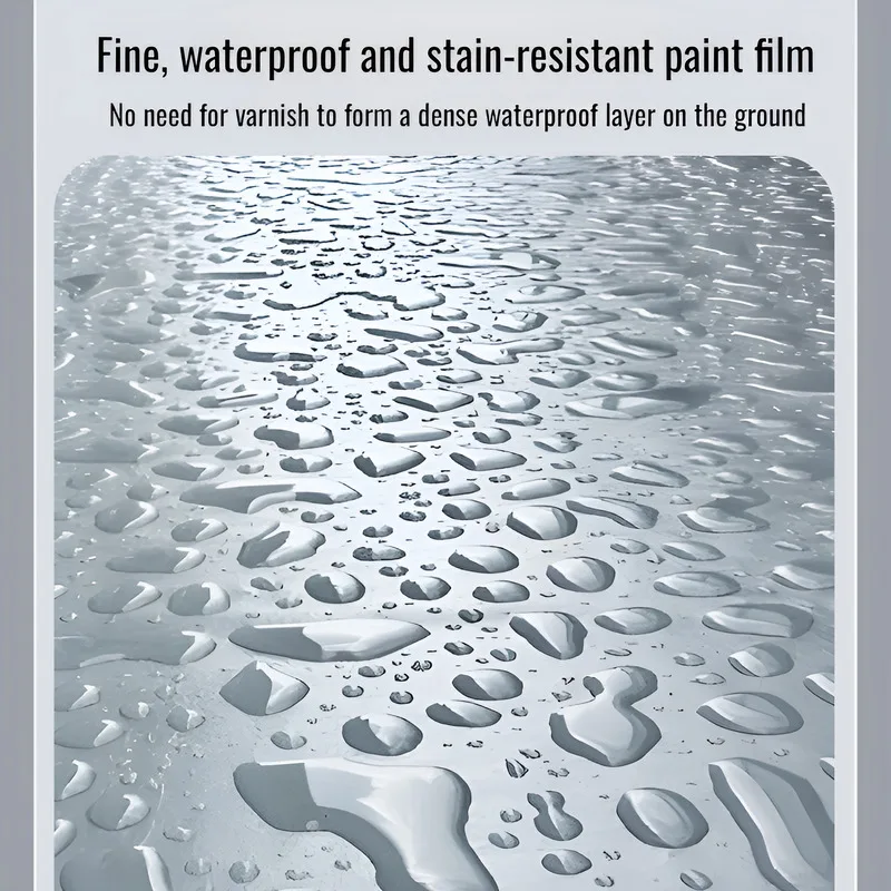 Three-in-one epoxy floor coating Cement floor household paint Water-based resin anti-wear workshop anti-static