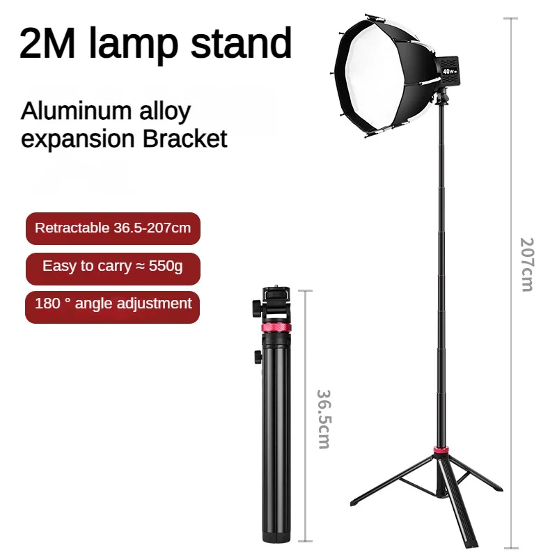 Ulanzi TT53 Tripod For Phone Camera 180CM Universal Photography Stand With 360° Pan Quick Release Plate For DSLR Canon Sony - 44 - View #12