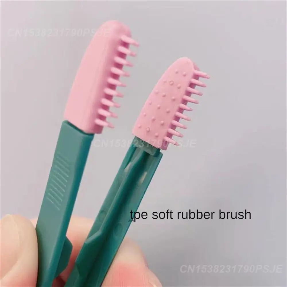 Title 7, 1/2/3PCS Eyes Poo Cleaning Brush Reusable Buckl...