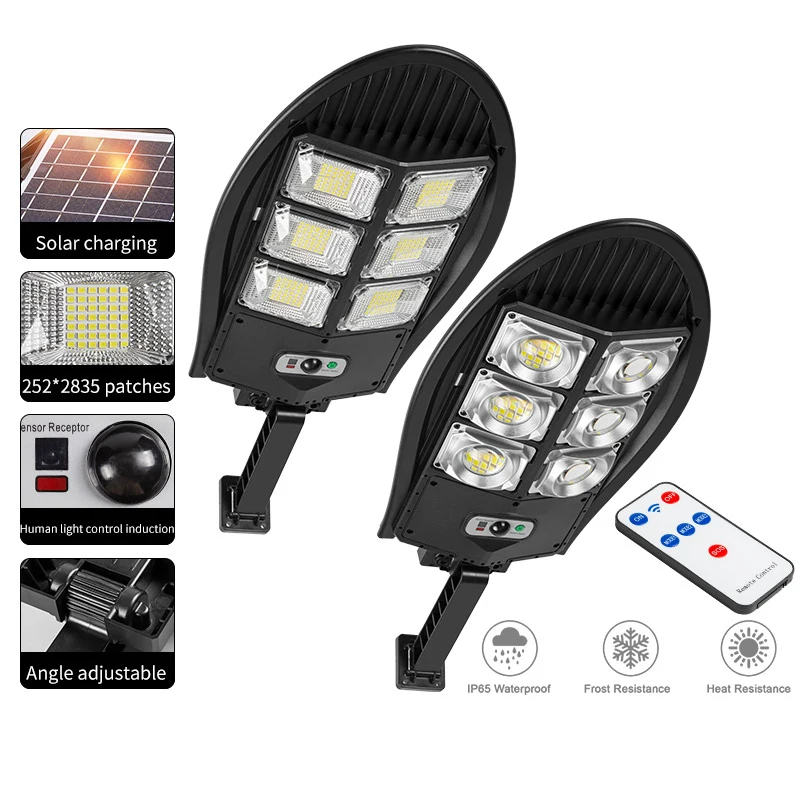 

New Solar Garden Light LED Strong Light Small Street Light Induction Street Lamp Outdoor Lighting Energy-saving Lamp