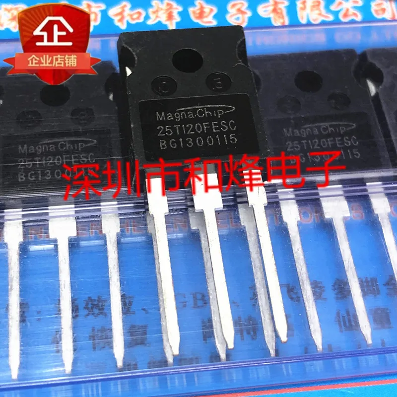 

5PCS-10PCS 25T120FESC TO-247 1200V 25A NEW AND ORIGINAL ON STOCK