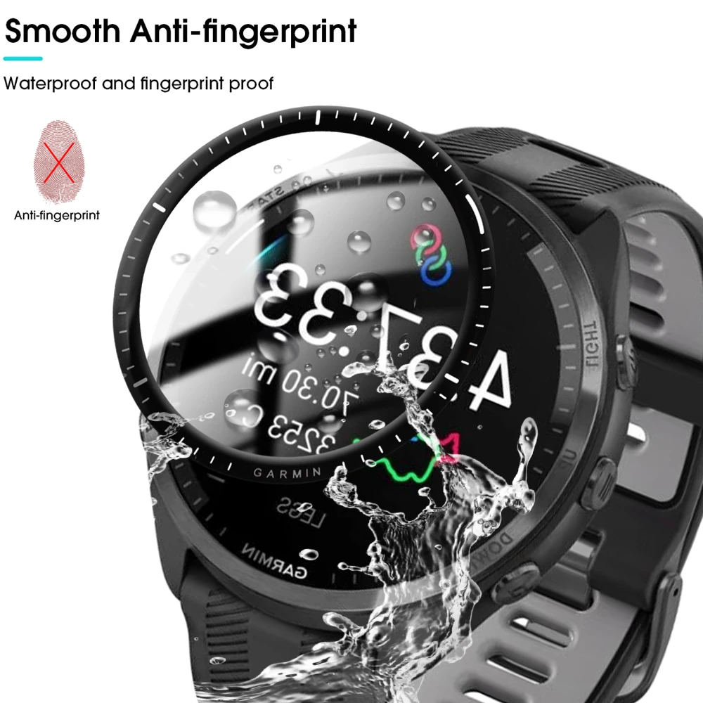 Pellicola Protettiva Vetro Temperato Per Garmin Lily 2 - 4 Pezzi, HD, Anti-Graffio, 3D Full Coverage - Foto 11