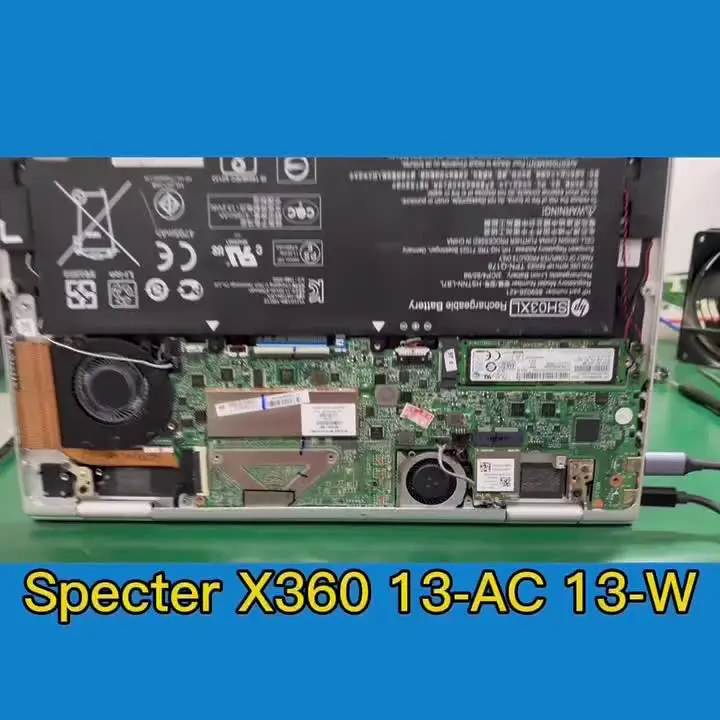 For HP Spectre x360 13-W 13-AC Laptop Motherboard With I5-7200u