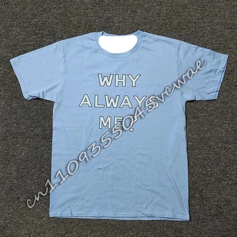 임산부를 위한 중립 의류 항상 나를 위한 이유 클래식 티셔츠 Aldult Teen 유니섹스 디지털 프린팅 티셔츠 패션 웃긴