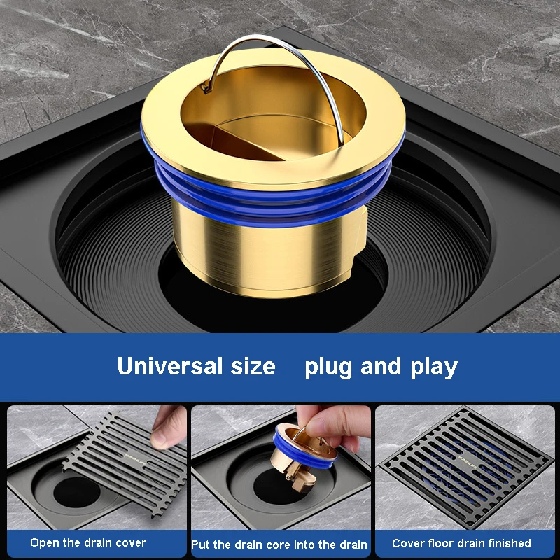 

Anti-smell Odor Proof Floor Deodorant Core Water Drain Filter Floor Strainer Plug Drain Valve Odor-resistant Trap Siphon Tools
