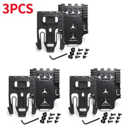 Quick Locking System Kit for Gun Holster Accessories - Polymer QLS Kit (3pcs Black)