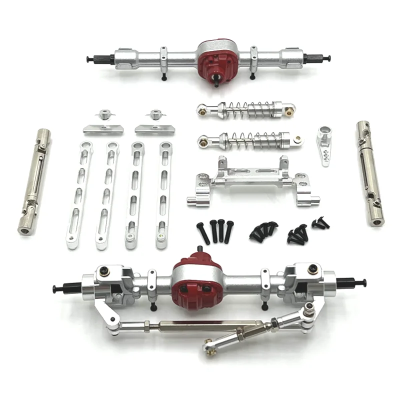 Used For MN Model 1/12 MN82 LC79 MN78 RC Car Parts Metal Upgrade Front And Rear Assembly Kit 2