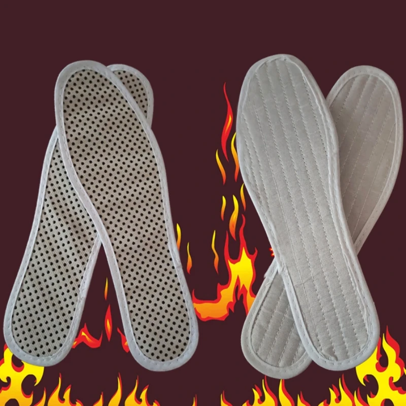 3000gauss magnetic tourmaline self heating massage insole for man and lady in winter for heat and deodor