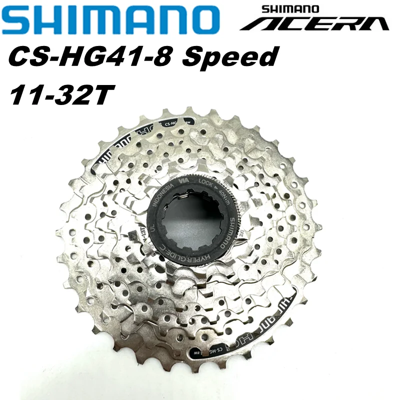 Shimano HG41 7S 8 Speed Mountain Bike Bicycle Cassette Freewheel 7/8 Speed Flywheel 11-28T 11-32 11-34T MTB Bicycle Bicycle Cassette Bicycle Parts Bike Freewheel