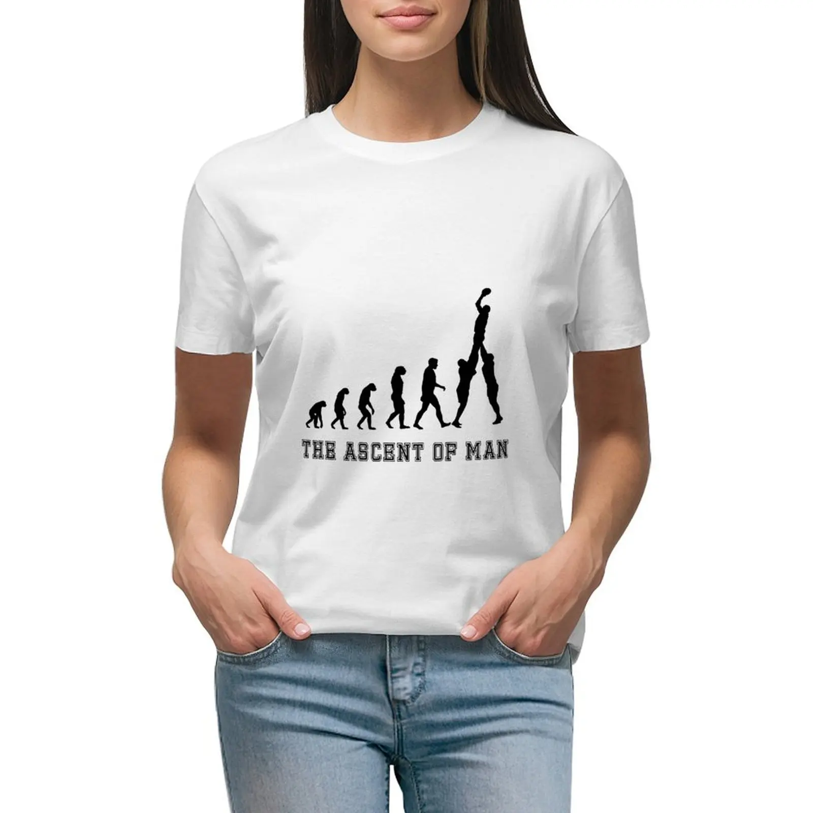 

The Ascent T-shirt lady clothes funny Blouse t shirt dress Women