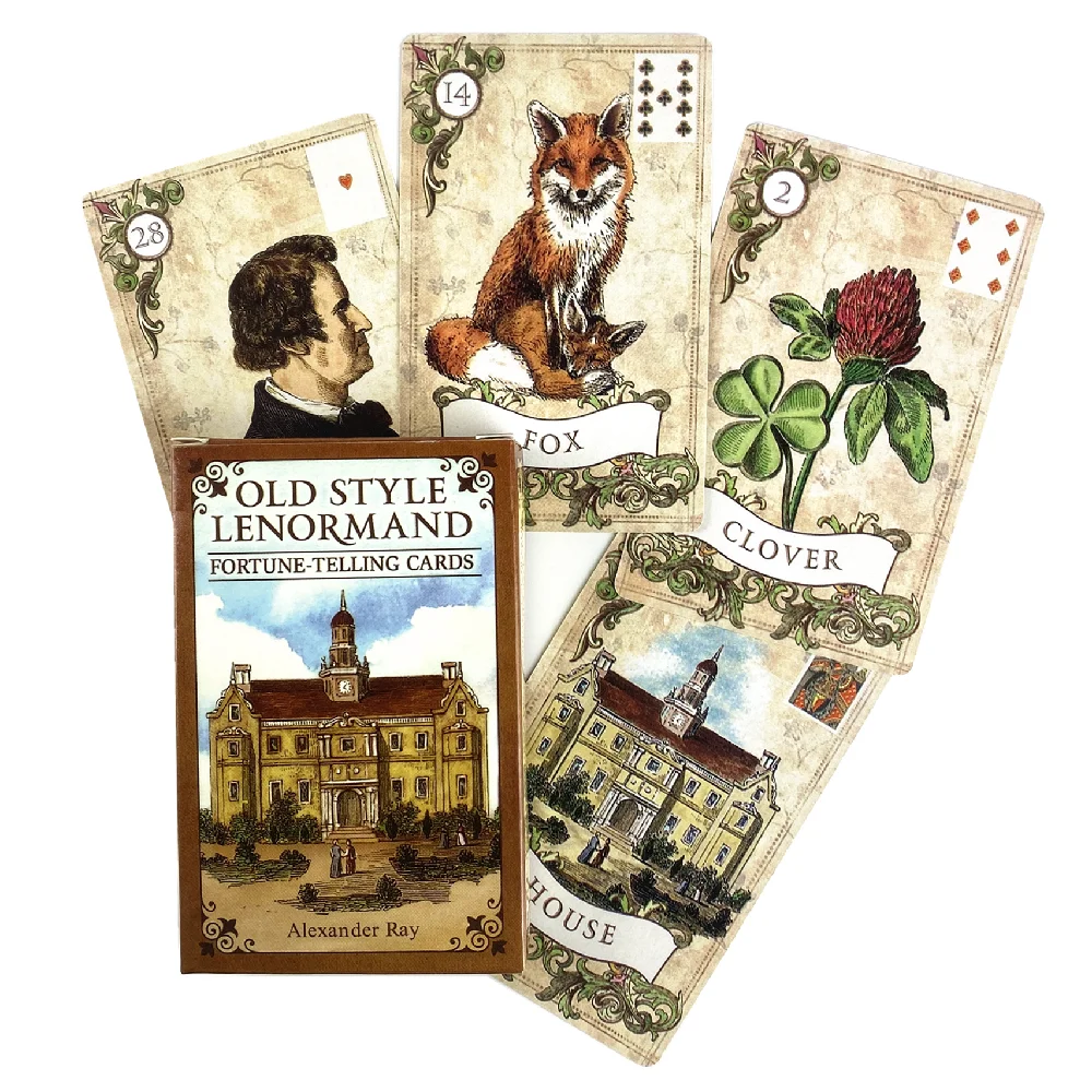 Oracle Cards Old Style Lenormand Oracle Card Tarot Card Party Prophecy Divination Board Game 5
