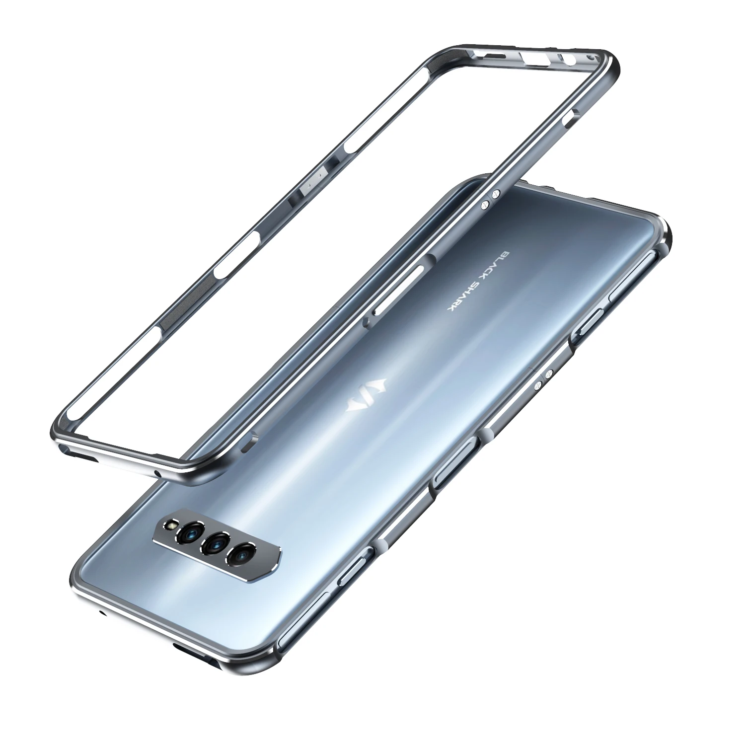 Luxury Bumper Case For Black Shark 5 RS Aluminum Metal Frame for BlackShark 5 RS lens protective film Phone Case BlackShark5 RS