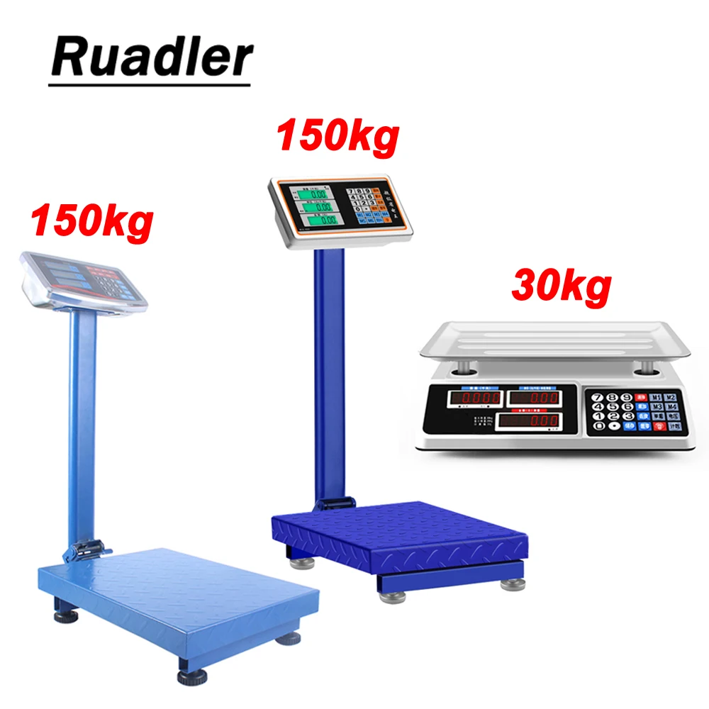 30kg / 150KG 220V Digital Display Electronic Heavy Scales Electronic