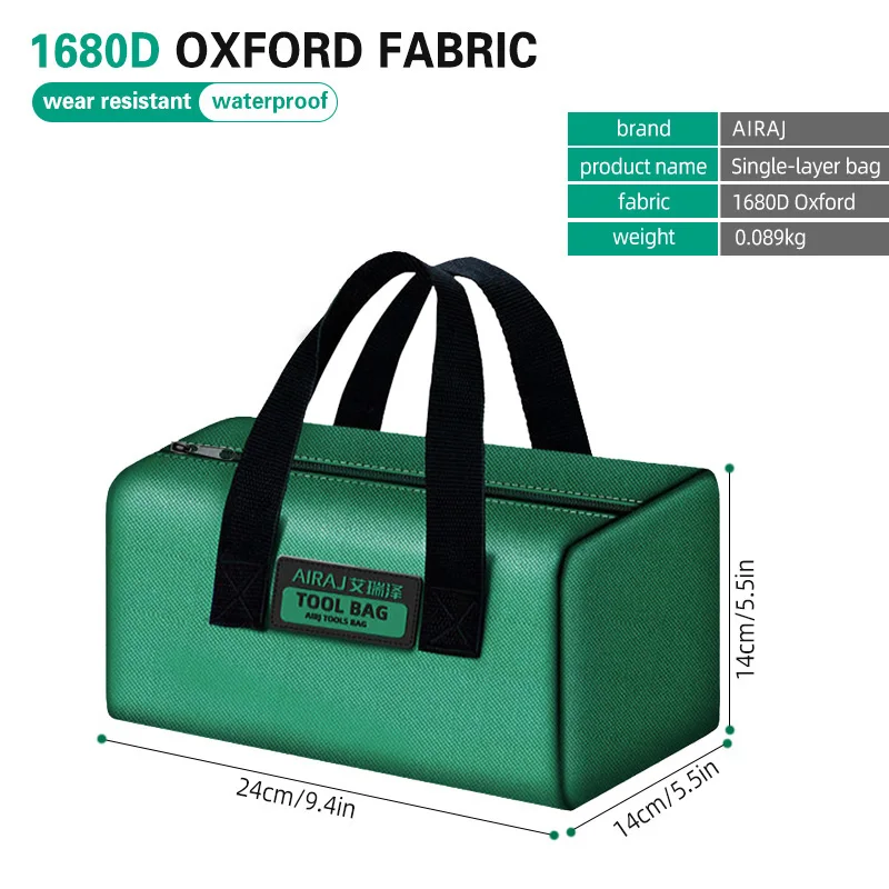 Tool Kit Multifunctional Mini Oxford Waterproof Electrician Carpenter Storage Portable Handbag