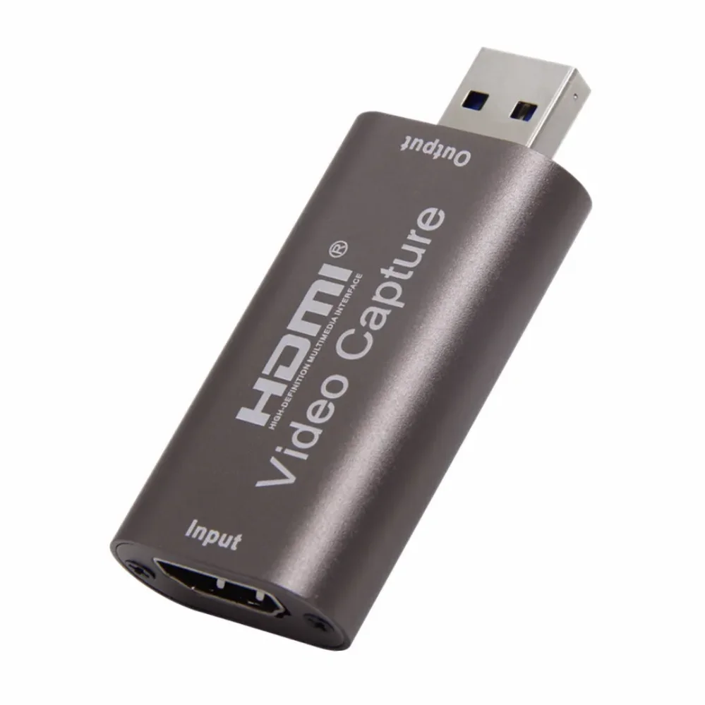 4K USB 3.0 Video Capture Card 1080P USB 2.0 HDMI Game Grabber Box For PS4 DVD Ca