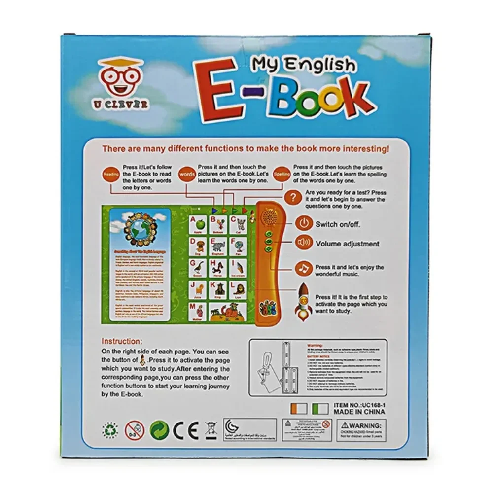Intelligente elektronische Lernbücher für Kinder: Interaktive, sprechende und englische Bilderbücher – das perfekte Geschenk für Kinder_voghion.com