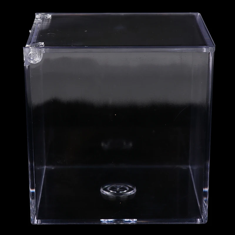 Coffee Storage Box 1pcs Acrylic Capsule Transparent Dustproof Case With Lid For Home Bar Office Restaurant