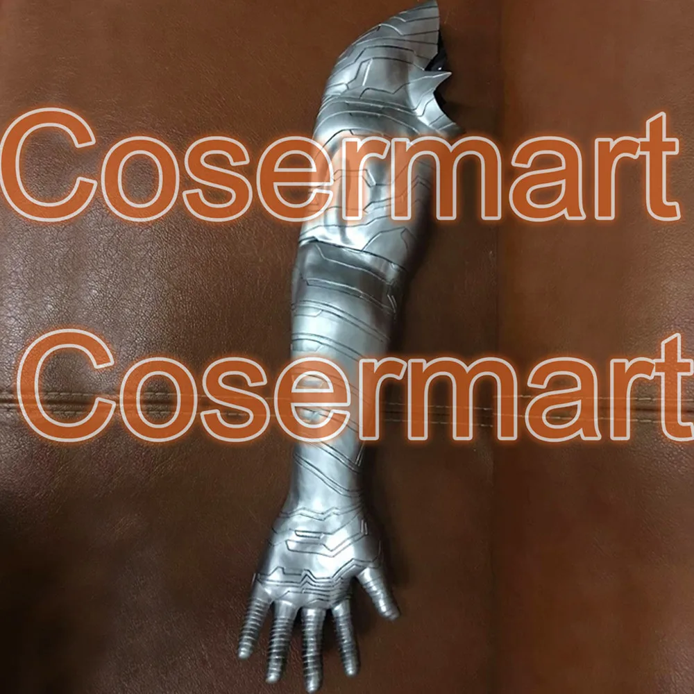 Disney Accessories Winter Soldier Arm Captain America 3 Bucky Barnes Arm Armour Cosplay Costume High Level Latex Man Hot Sale cosplay arm armour