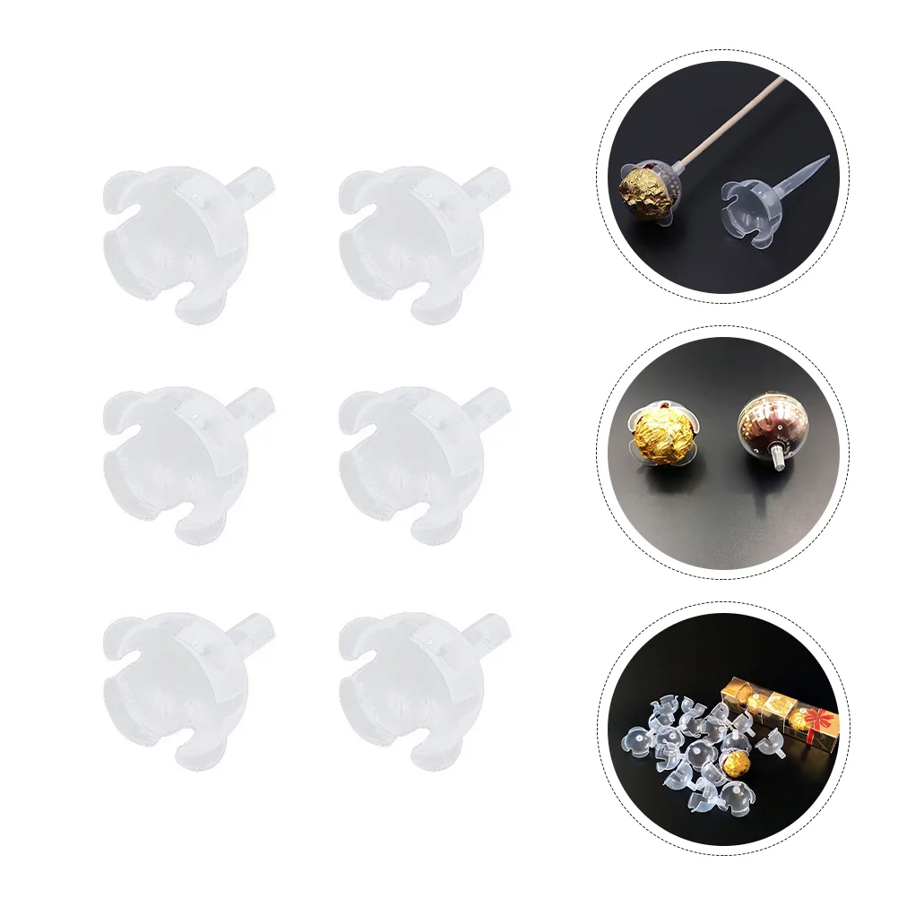 

36/50pcs Chocolate Ball Holder Case Flower Candy Ball Bouquet DIY Fixed Base Fixed Base Of Decorative Chocolates With Flowers