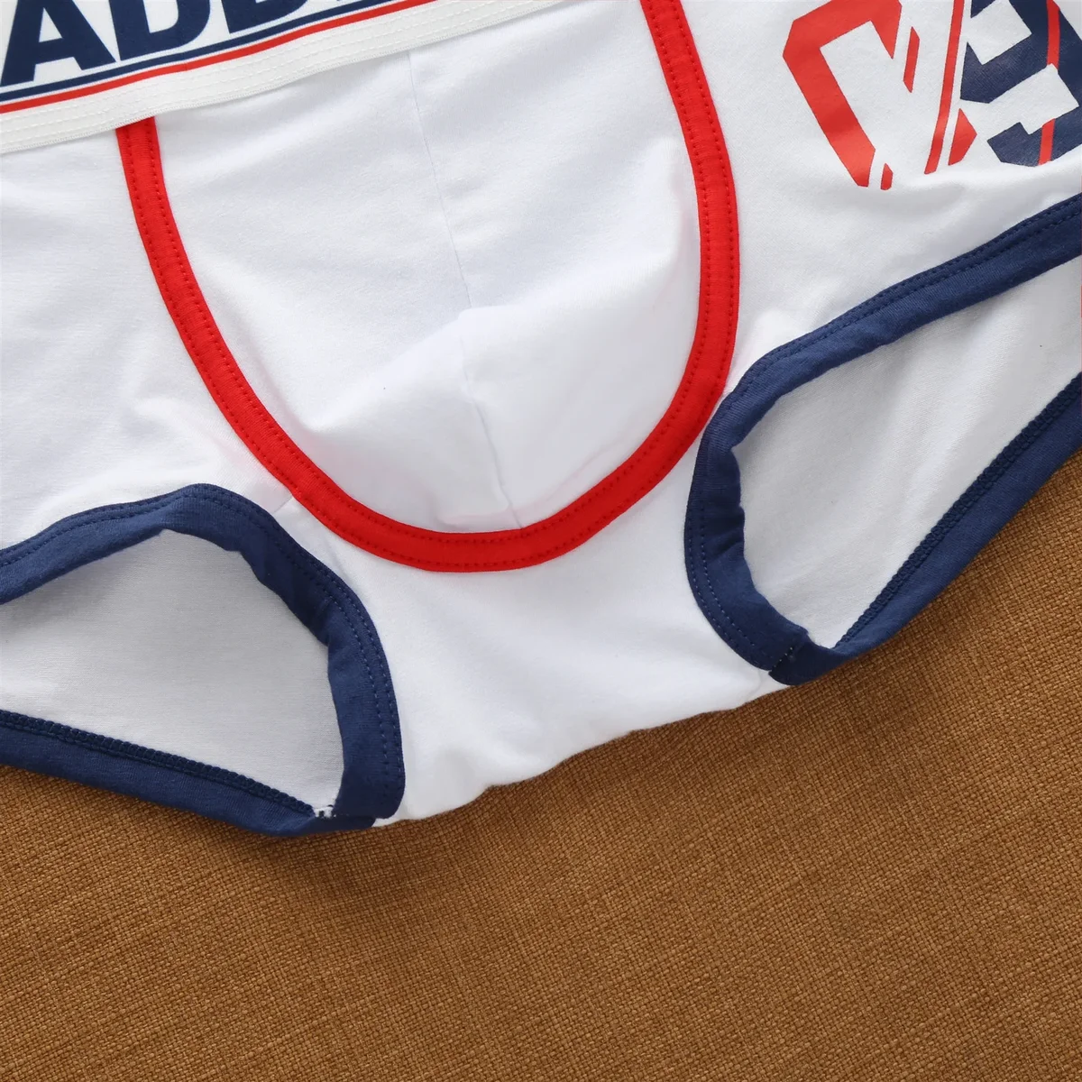 Men's Korean Letter Pure Cotton Low Waist Underwear Elastic Style Fashion Trendy Flat Corner Pants — view 5
