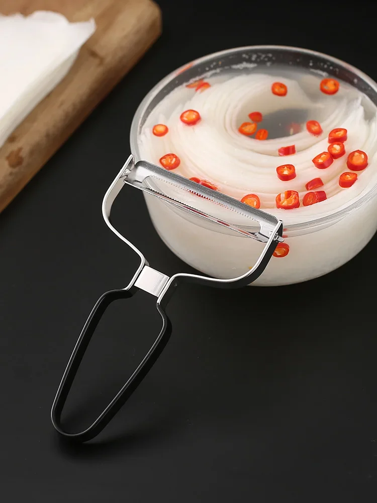 1 PC Pickled Radish Slicer Multifunctional Cucumber Rolling Slicing Knife Eggplant Vegetable Peeling Cutting Wide Mouth Planer