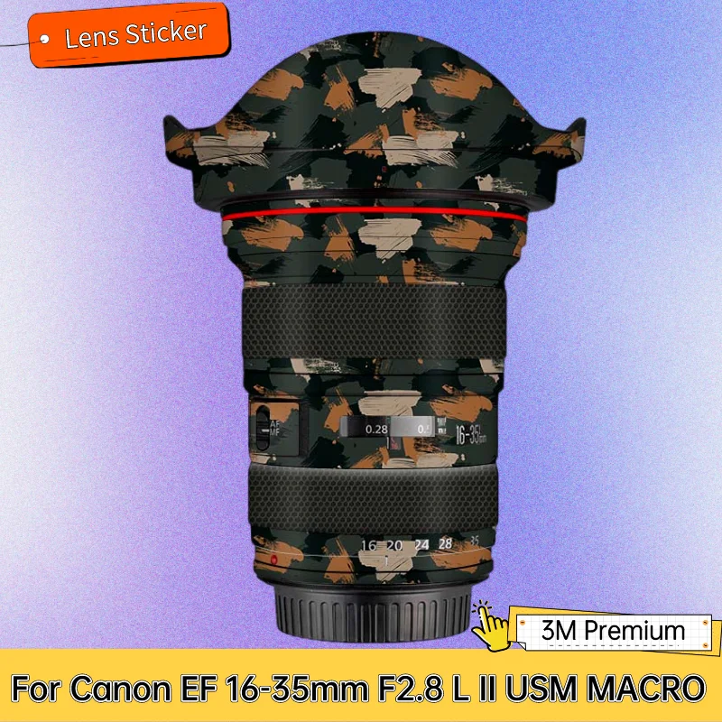 

Для Canon EF 16-35 мм F2.8 L II USM макро наклейка на рассеиватель защитная пленка наклейка против царапин защитное покрытие EF16-35 F/2.8L