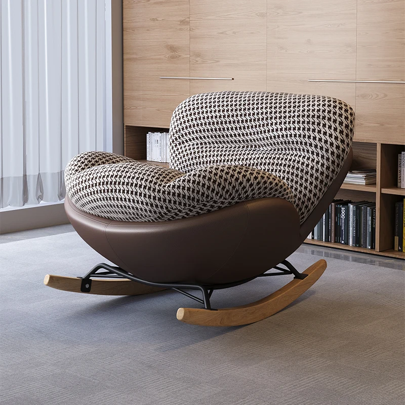 

Sofa Rocking Living Room Chairs Lounge Designer Single Luxury Living Room Chairs Modern Relax Woonkamer Stoelen Home Furniture D