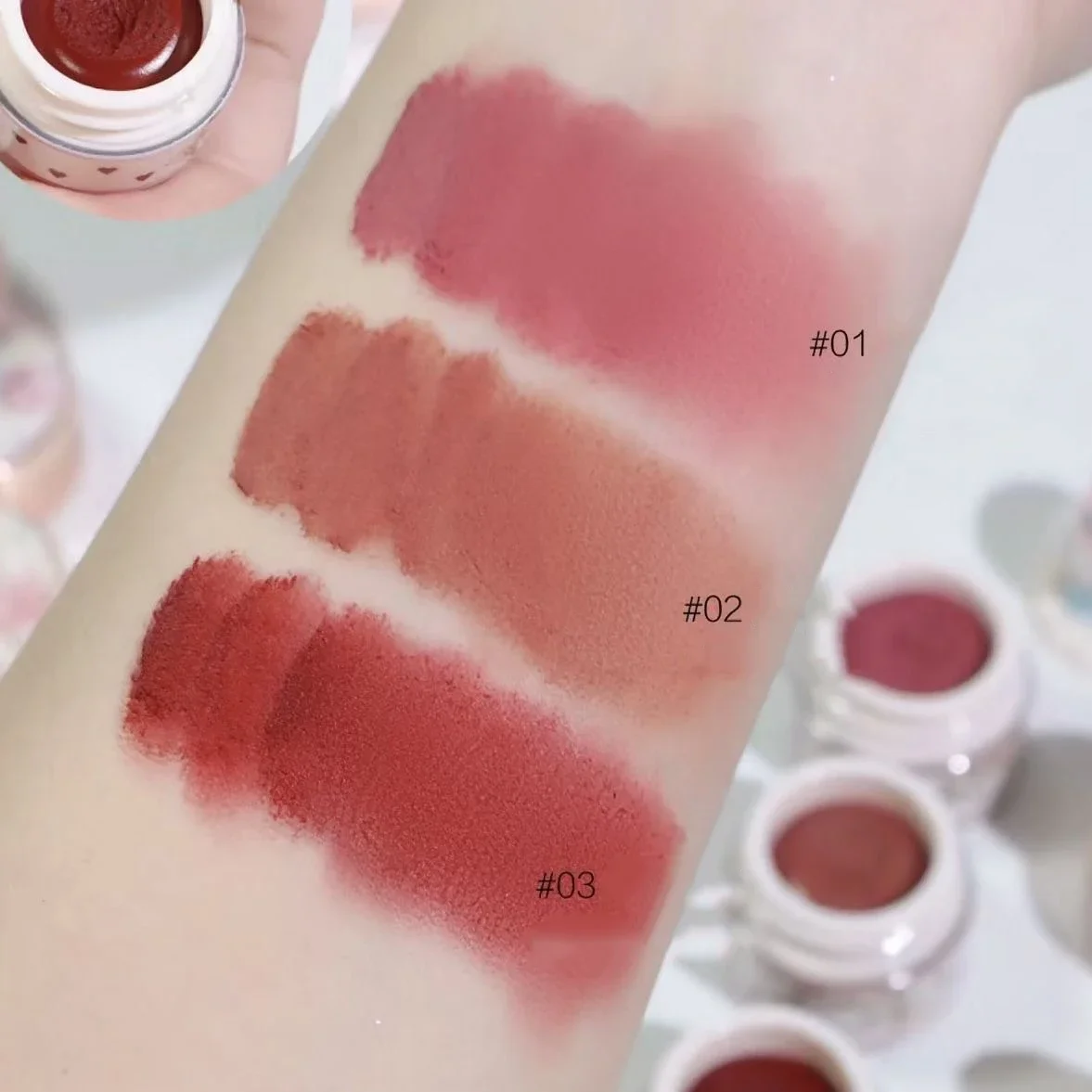 Flower Knows Creamy Matte Hydrating Lipstick - Natural Velvet Finish, Vitamin E Infused, Vegan Formula