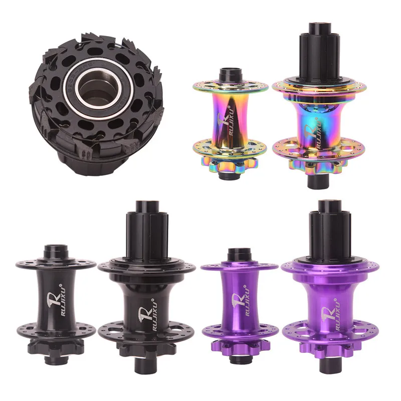 MTB Bicycle Hubs 9 Pawls 3 Tooth Sealed Bearings Thru Axle 32