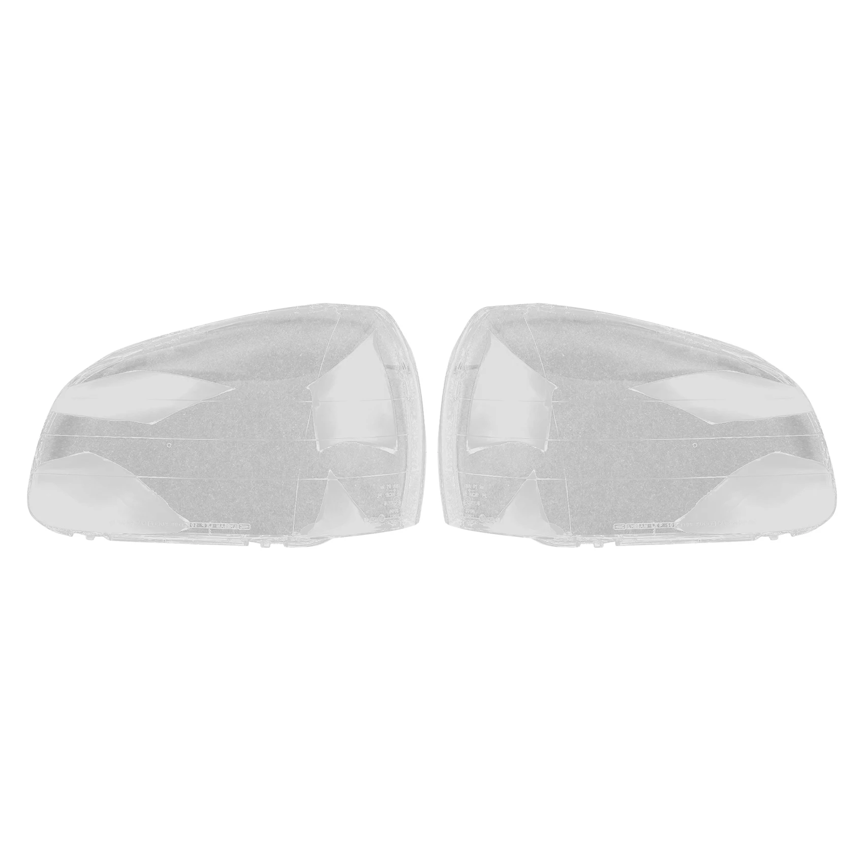 

For Hyundai Santa Fe 2001-2006 Left+Right Headlight Shell Lamp Shade Transparent Lens Cover Headlight