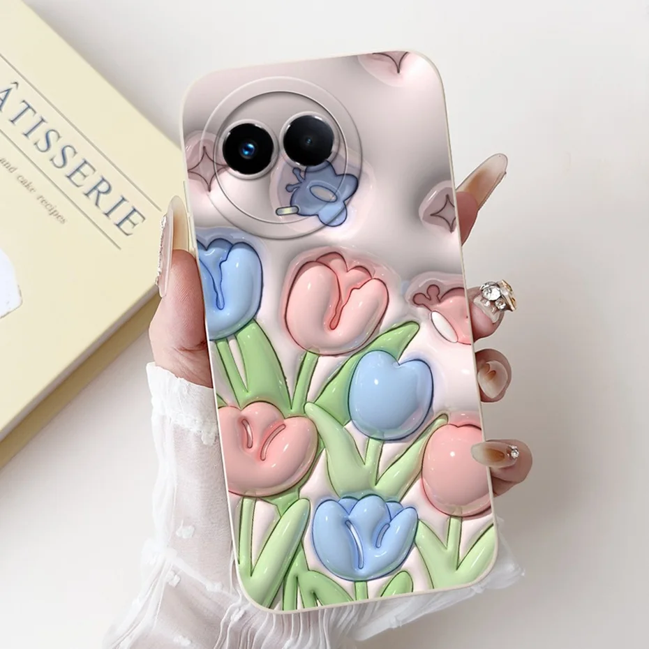 Fashionable Lens Protective Soft Silicone Phone Case