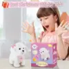 Interactive Stuffed Puppy Toys That Walk&Bark, Walking Dog Toy for Kids with Leash, Remote Control, Girls&Boys Aged 3+ GIFT 6