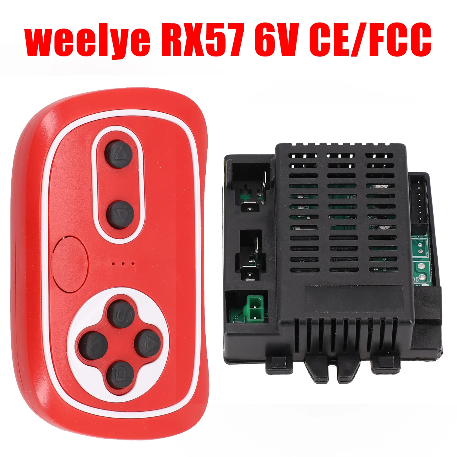 Hot Sale Weelye RX57 6V 12V Receiver CE/FCC Kids Electric Car 2.4G Transmitter Car Parts Commercial Tools