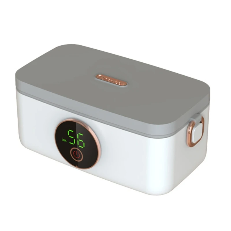 

Wireless Heating Lunch Box Insulated Warmer Container 1000ML Rechargeable