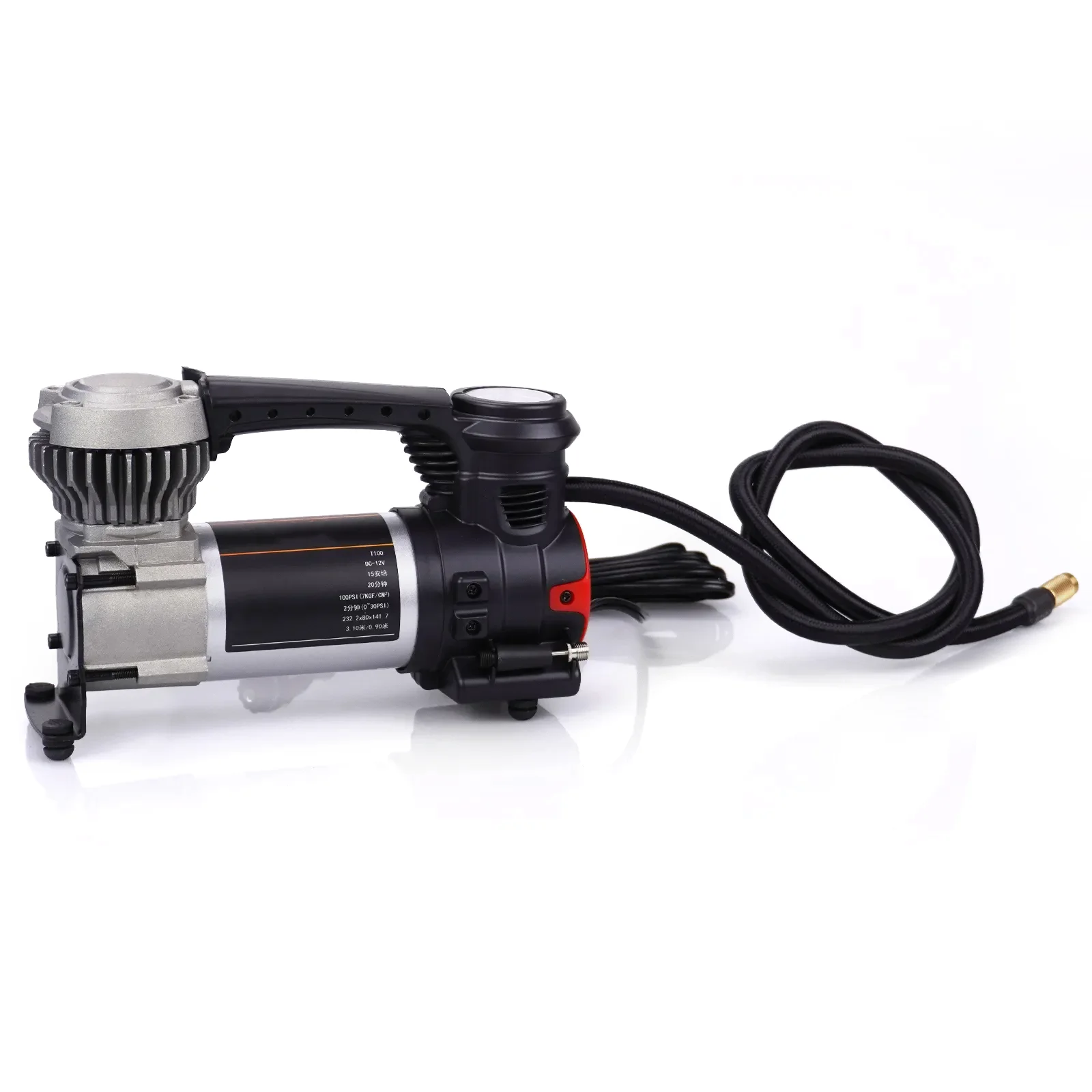 Kit Compressore D'Aria Per Porta Accendisigari Plug-In Portatile, Gonfiatore Per Pneumatici Per Pneumatici Fino A 31 Pollici-T100 (Produttore Viair)