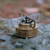 1/2pcs Mini Alcohol Stove Cross Stand Stainless Steel Sturdy Cooking Ultra-light Spirit Burner Cross Stand for Outdoor Camping 2