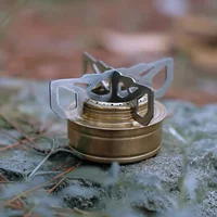 1/2pcs Mini Alcohol Stove Cross Stand Stainless Steel Sturdy Cooking Ultra-light Spirit Burner Cross Stand for Outdoor Camping 2