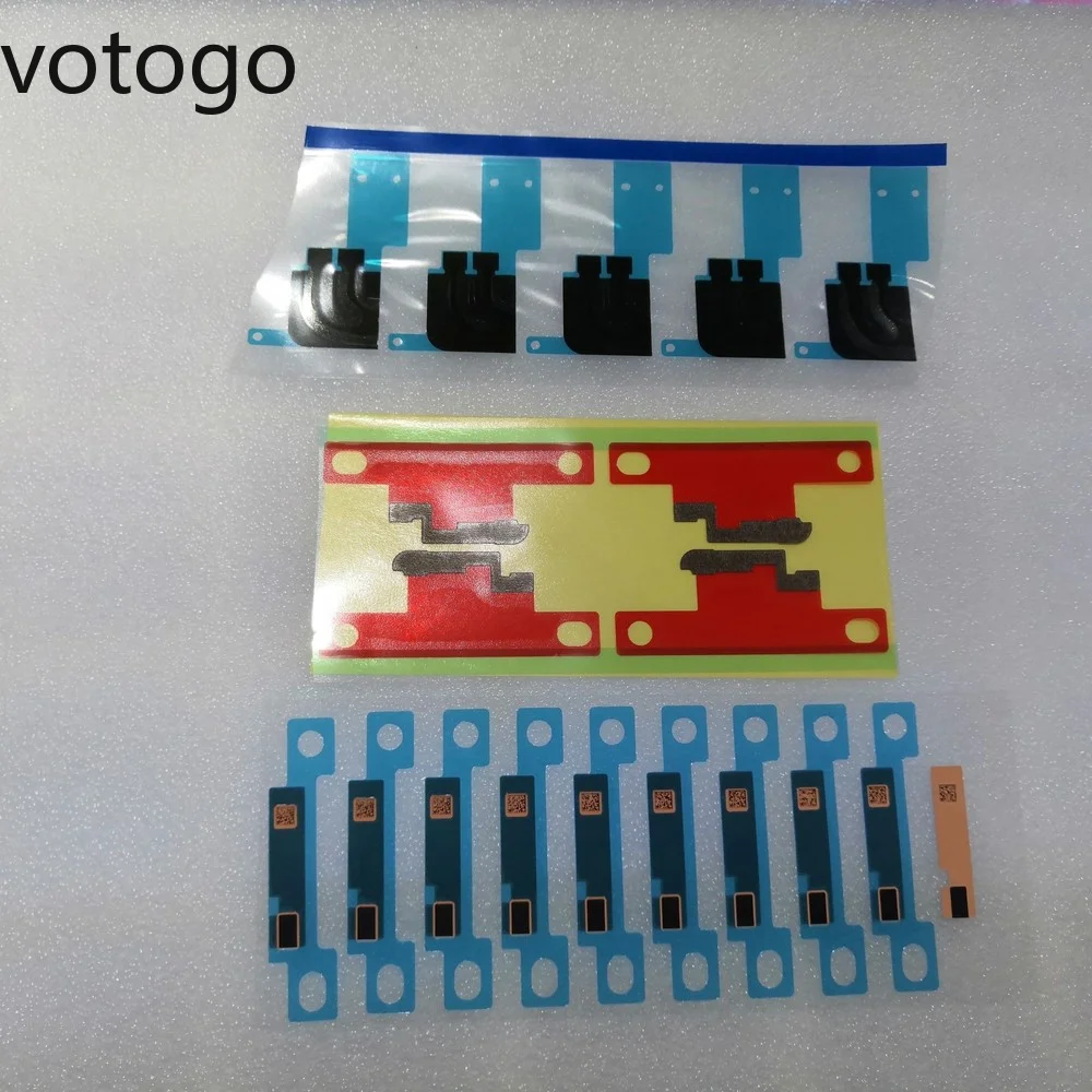 3 Pz/Set Adesivo Adesivo Termico Nero Originale Per Apple Watch Serie S6 Iwatch 6 Lcd Ic Qr Code Flex Tape Kit Di Riparazione Colla