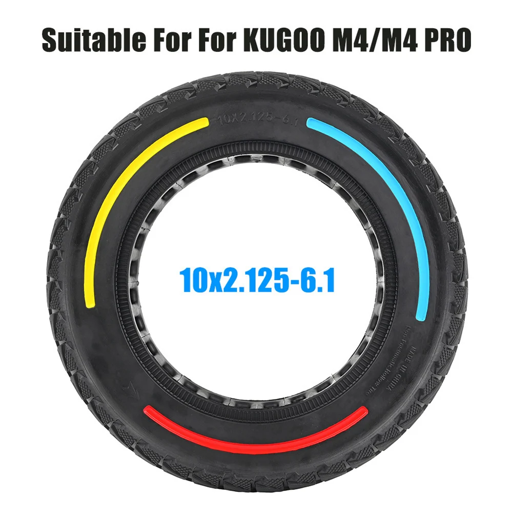 

10inch 10x2.125-6.1 Solid Tyre For/PRO 10x2.125-6.1 Rubber Tire Replacement Electric Scooter Accessories