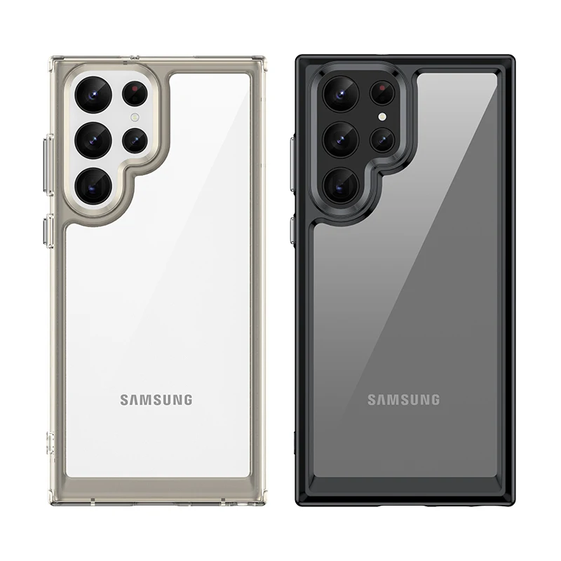 Clear Shockproof Silicone TPU Protector Case