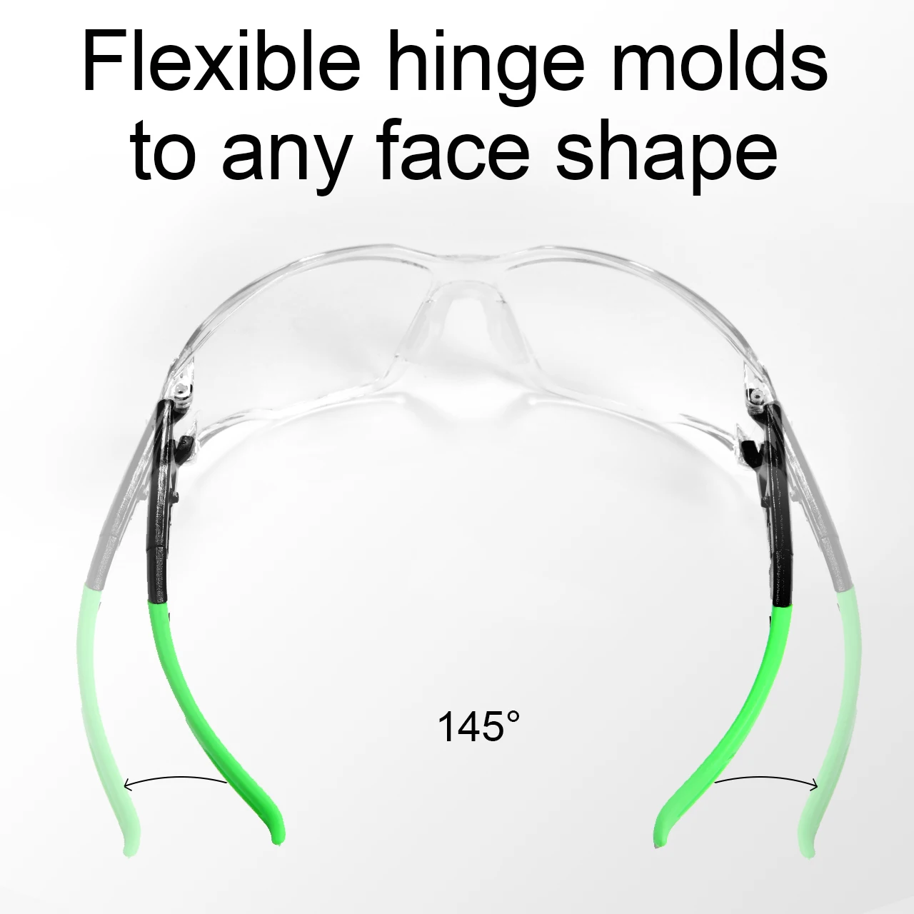 Schutzbrille, Spuckschutzbrille, Staub-, Wind- und Sanddichte Brille, Fahrradbrille HM12 – Detail 4