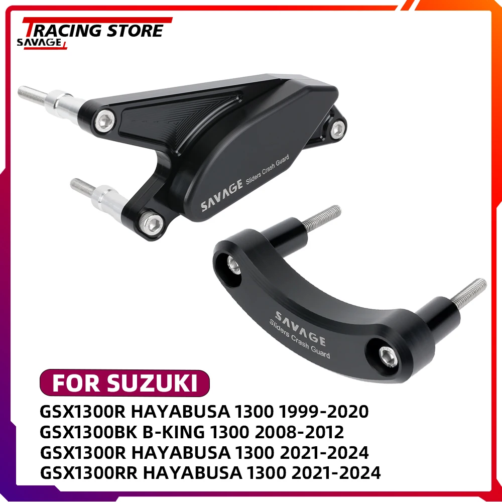 2024 GSX1300R Clutch Engine Case Slider Crash Protector For SUZUKI GSX1300R Hayabusa 1300 Motorcycle Left Crankcase Guard Cover