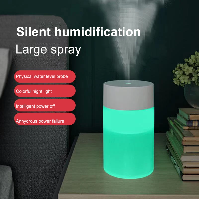 Mini Ultrasonic Air Humidifier Aromatherapy Diffuser Vehicle Mounted Portable Spray Usb Fragrance Essential Family Bedroom 260ml 2