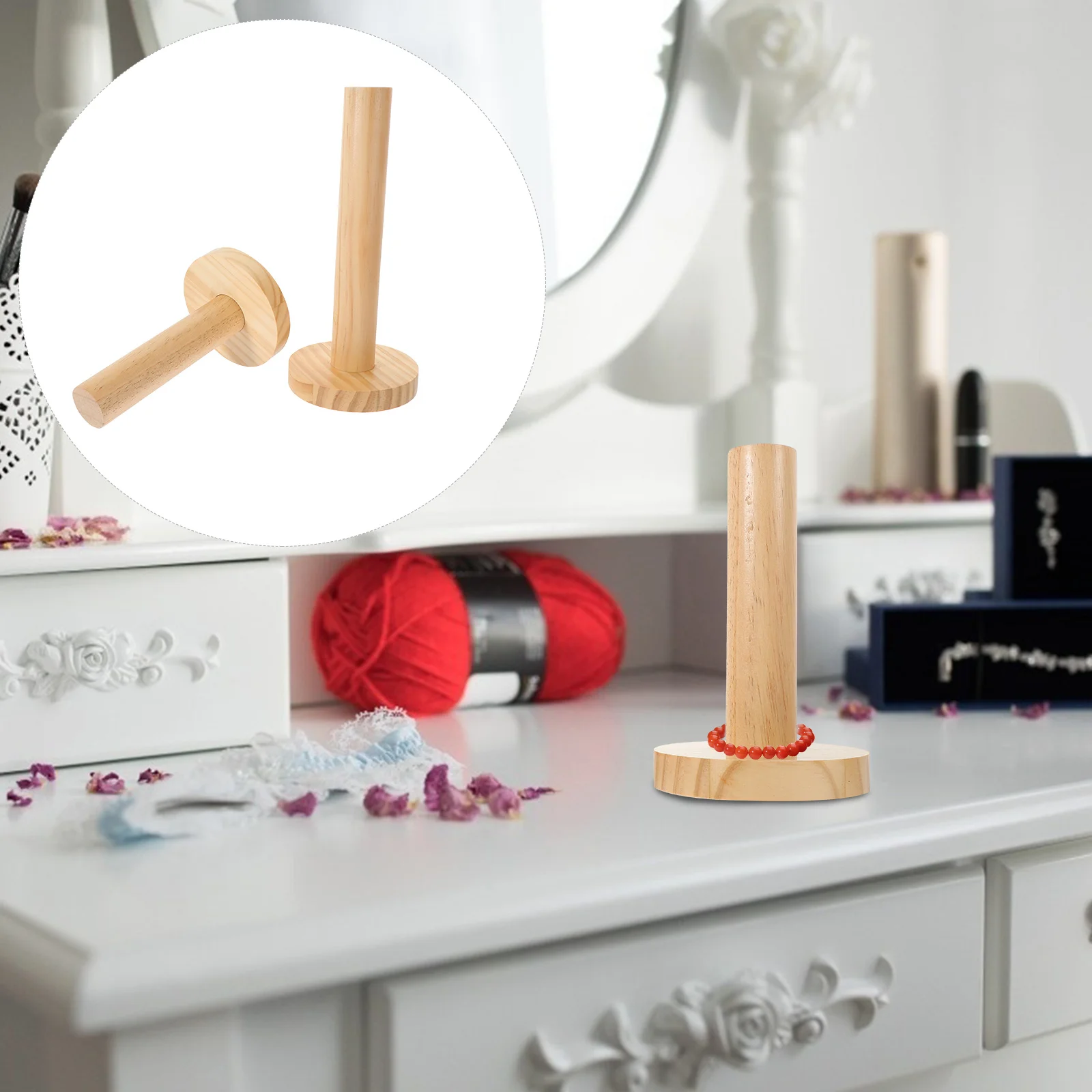 

Hair Tie Holders Bracelet Display Stand Storage Rack Jewelry Stands Watch Shelves