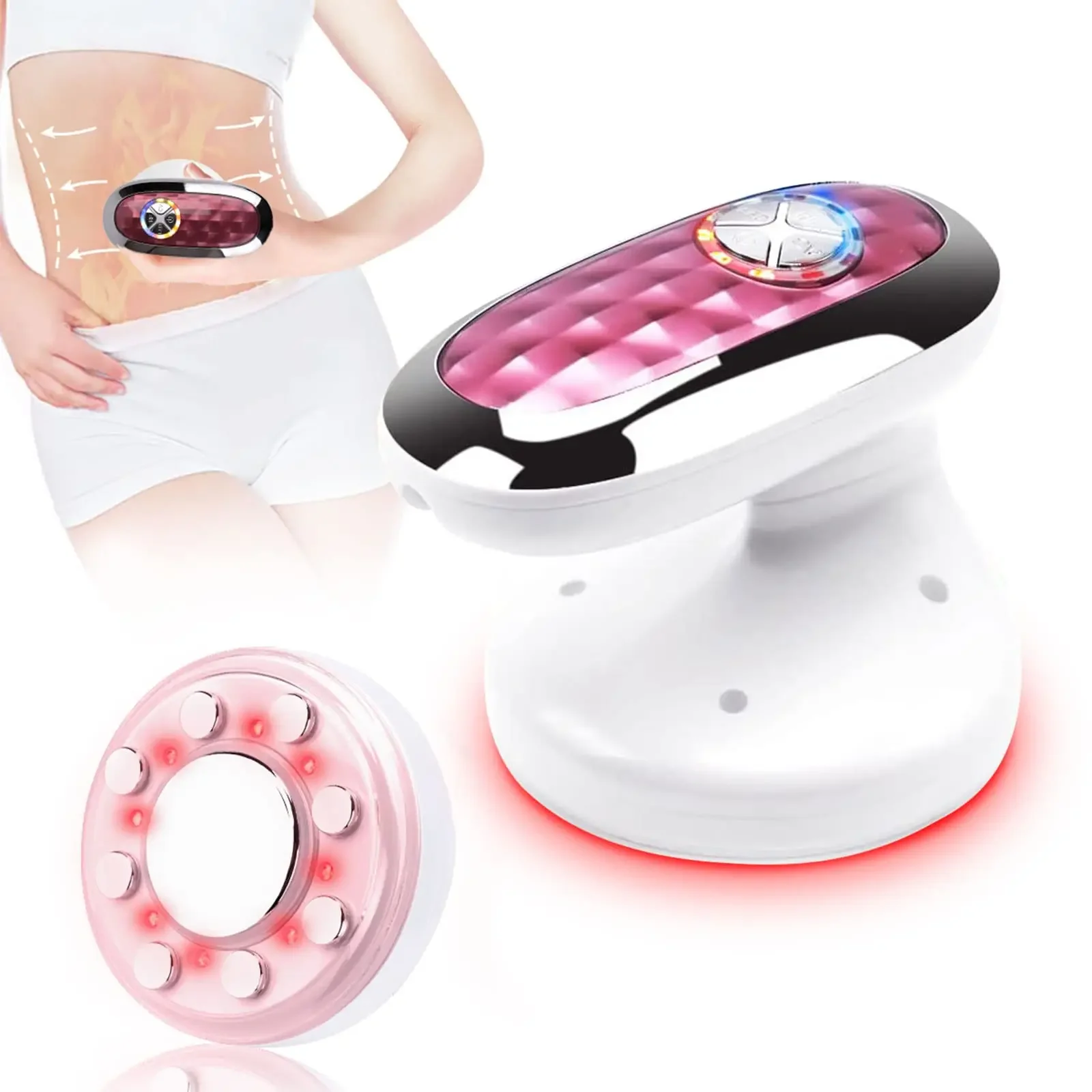 

Household beauty instrument for slimming, vibrating and fat removing