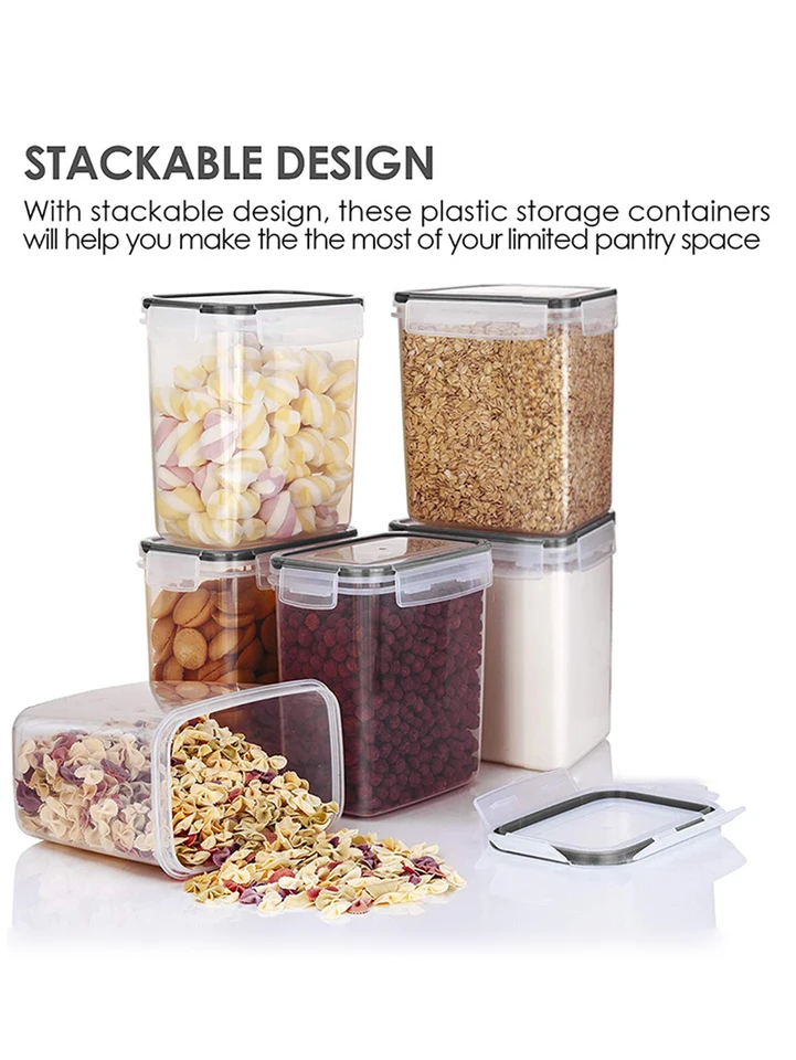 15 Piece Lidded Food Storage Containers Set