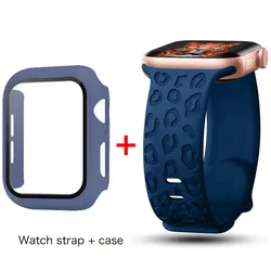 Premium Glass Case Screen Protector for Apple Watch - Durable Protective Cover (Color 20)